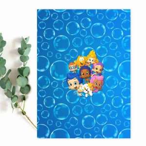editable bubble guppies invitation girl