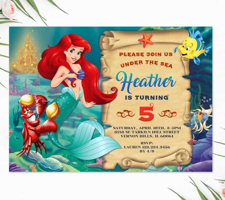 The Best Ariel Little Mermaid Party Ideas