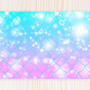 mermaid invitation templates