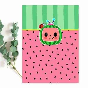 cocmelon invitation card