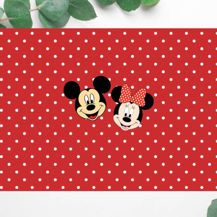 Mickey and Minnie party invite