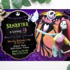 Nightmare Before Christmas Party Invitation