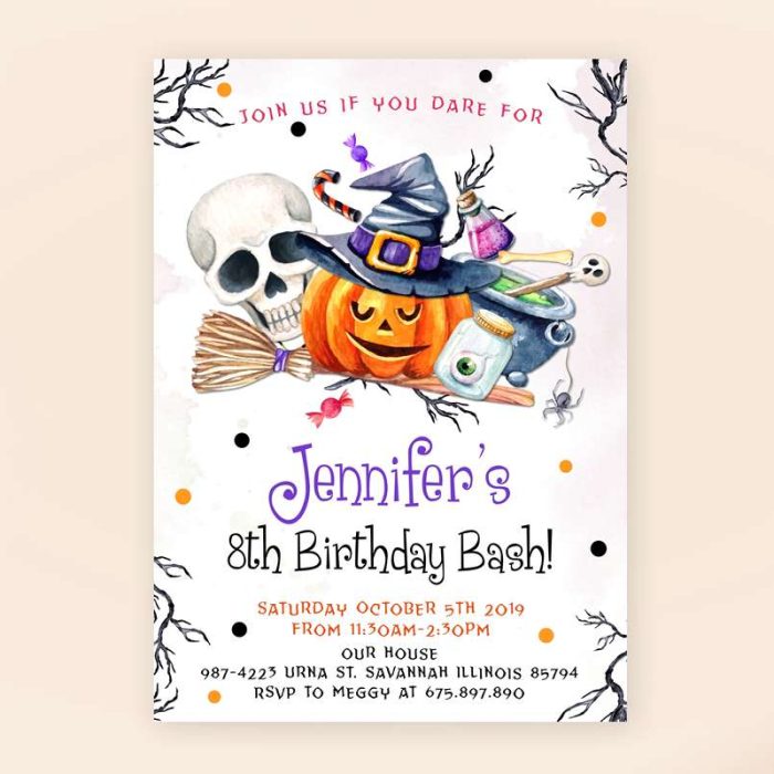 Halloween Bash Invitation