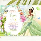 Princess And The Frog Invitation