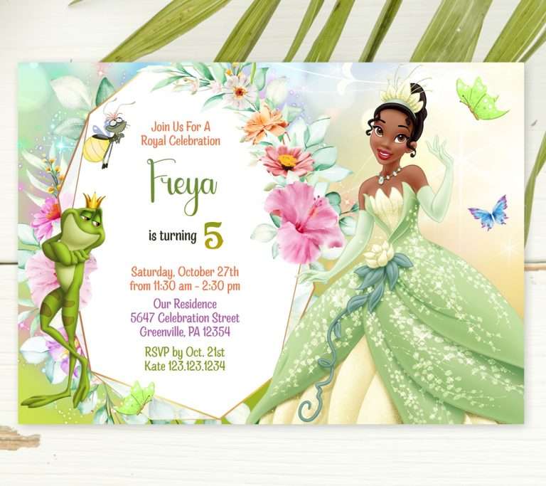 Princess and The Frog Movie-Inspired Ideas