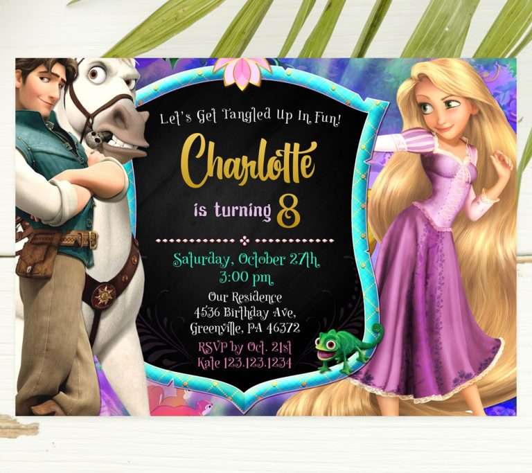 A Magical Rapunzel-Inspired Birthday Celebration!