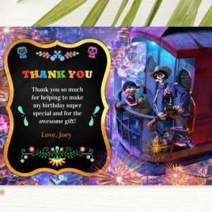 coco thank you card