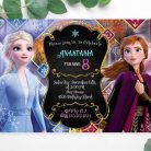 Frozen Invitation template