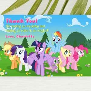 My Little Pony Thank You Card