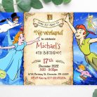 Peter Pan Invitation