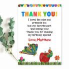 hungry caterpillar thank you card