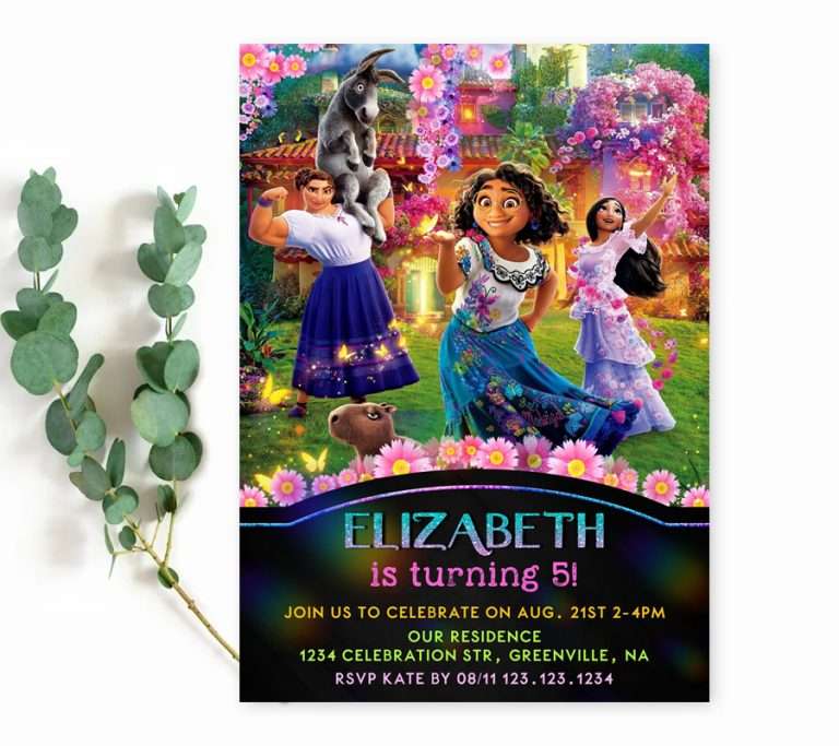 Top Encanto Invitations