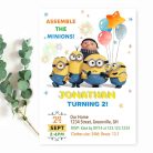 Minions Invitation