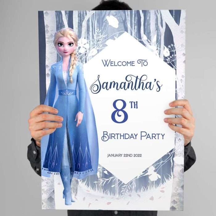 Frozen 2 Welcome Sign