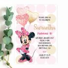 Minnie Mouse Invitation