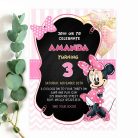 Minnie Party Invitation