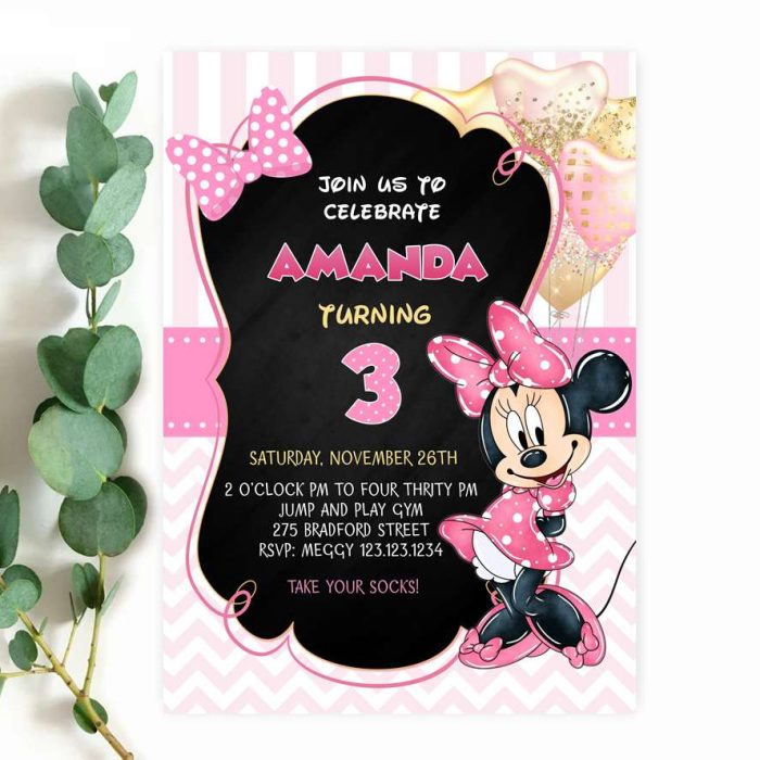 minnie-party-invitation Minnie Party Invitation