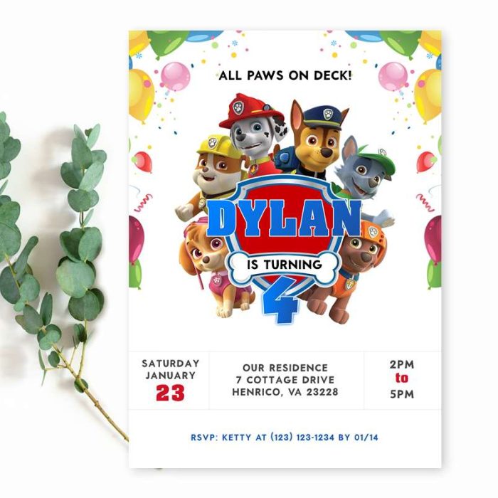 paw-patrol-invitation Paw Patrol Invitation
