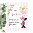 Minnie Mouse Party Invitation