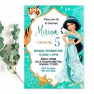 Princess Jasmine Invitation