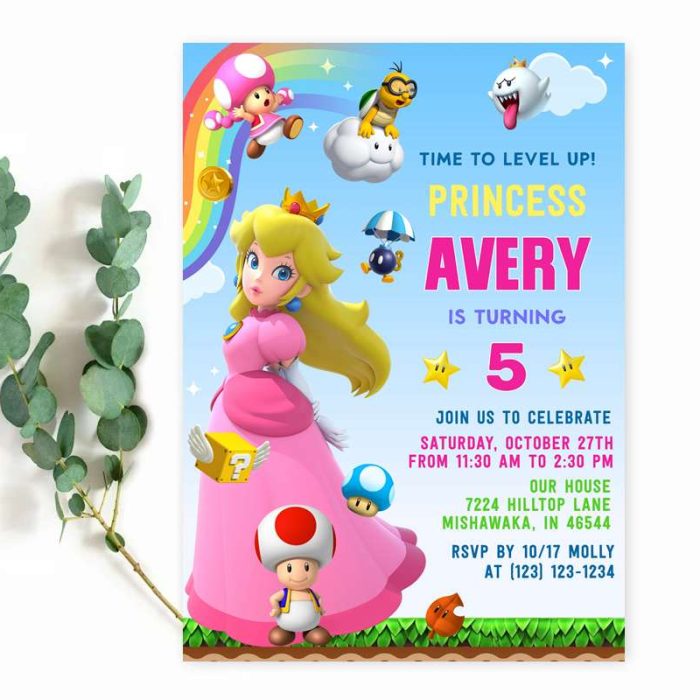 princess-peach-invitation