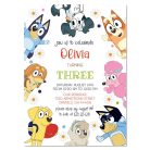 Bluey Invitation