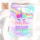 Unicorn Party Invitation