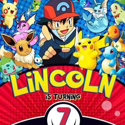 Pokemon Birthday Invitation Templates