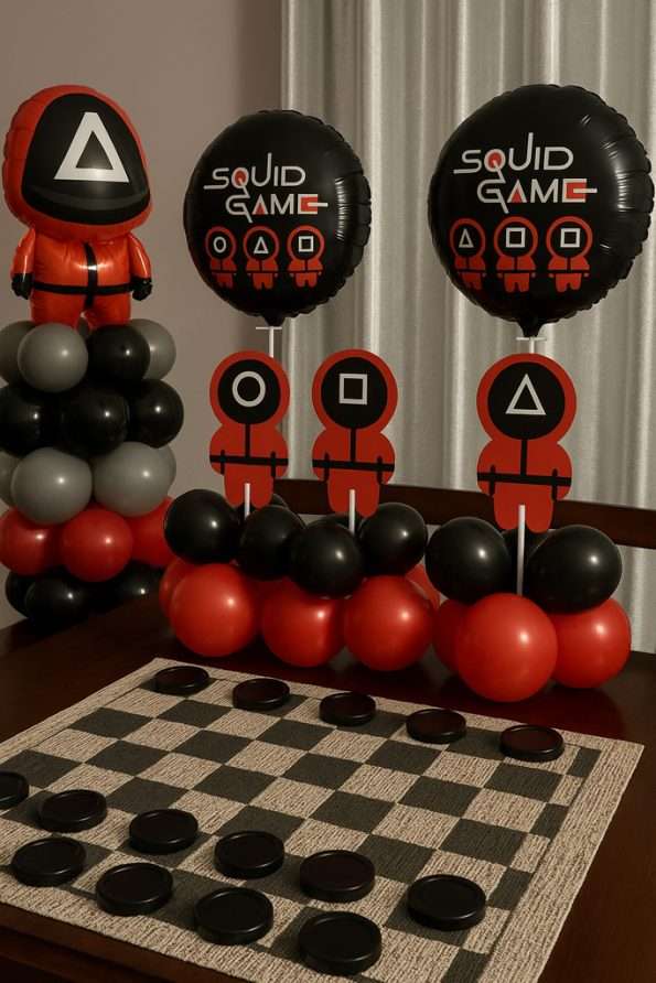 squid game party decor